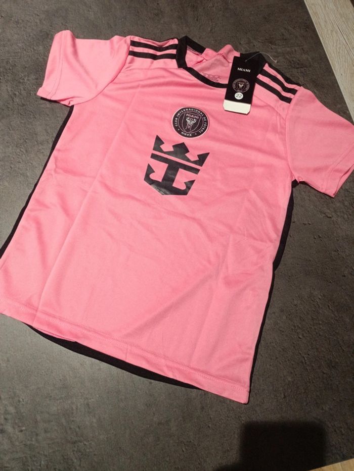 Tenue football Léo Messi Inter Miami rose t.22 - photo numéro 2