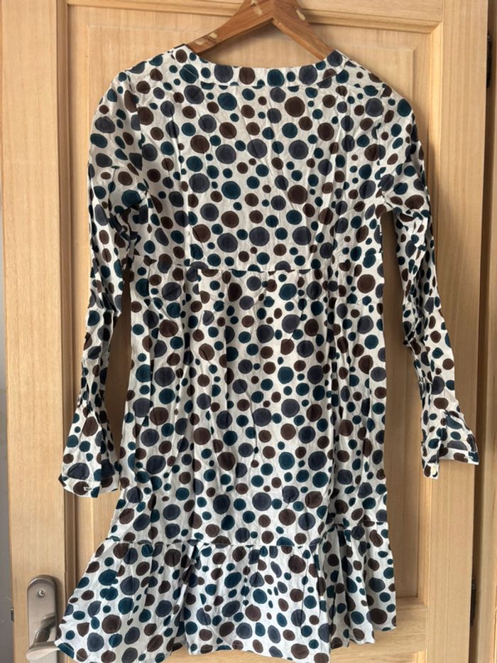 Robe à pois T&M taille 38 - photo numéro 4