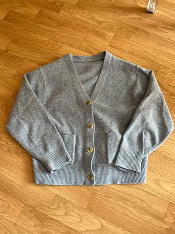 Gilet bleu uniqlo