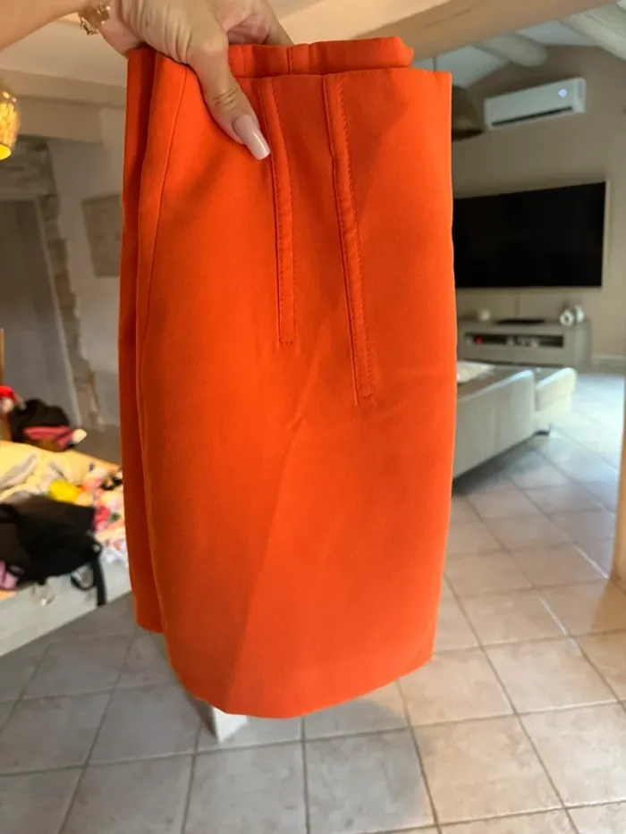 Jupe orange - photo numéro 2