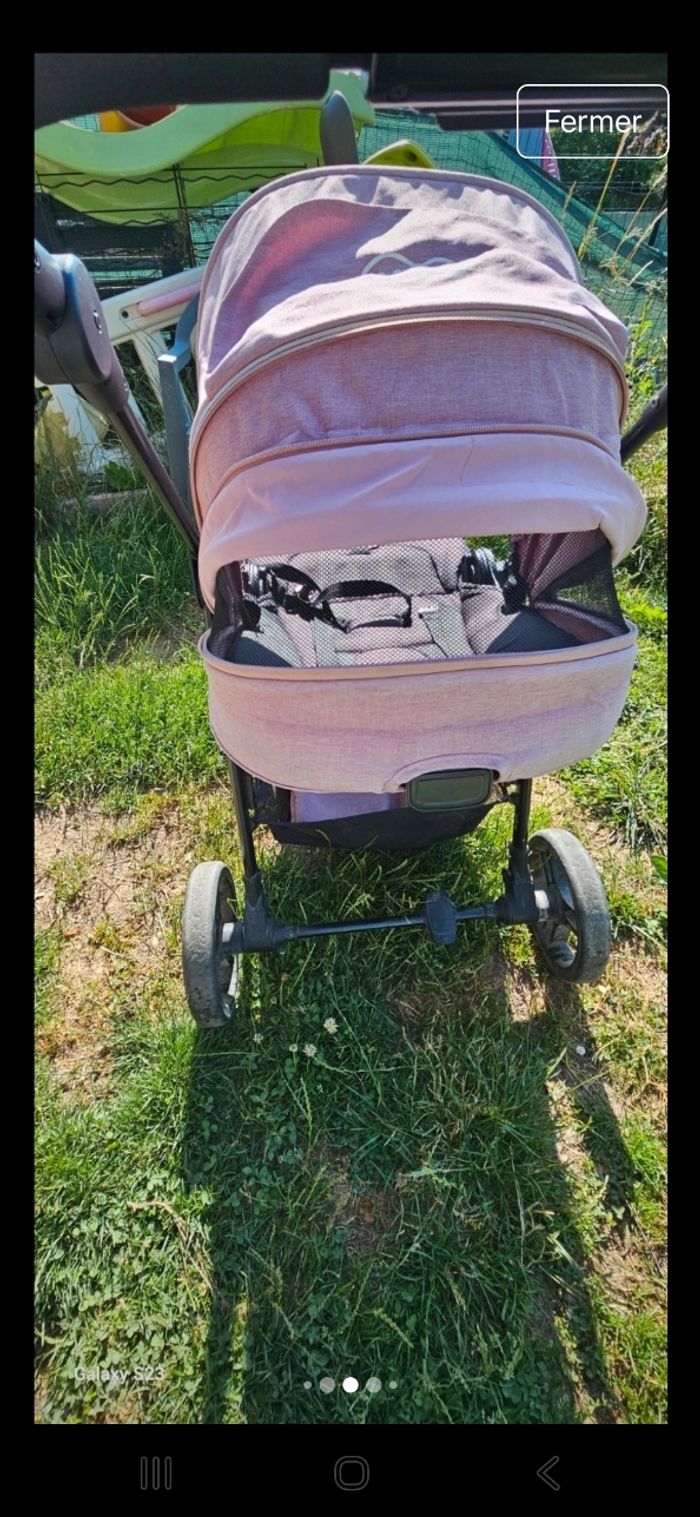 Poussette vesto kinderkraft rose - photo numéro 4