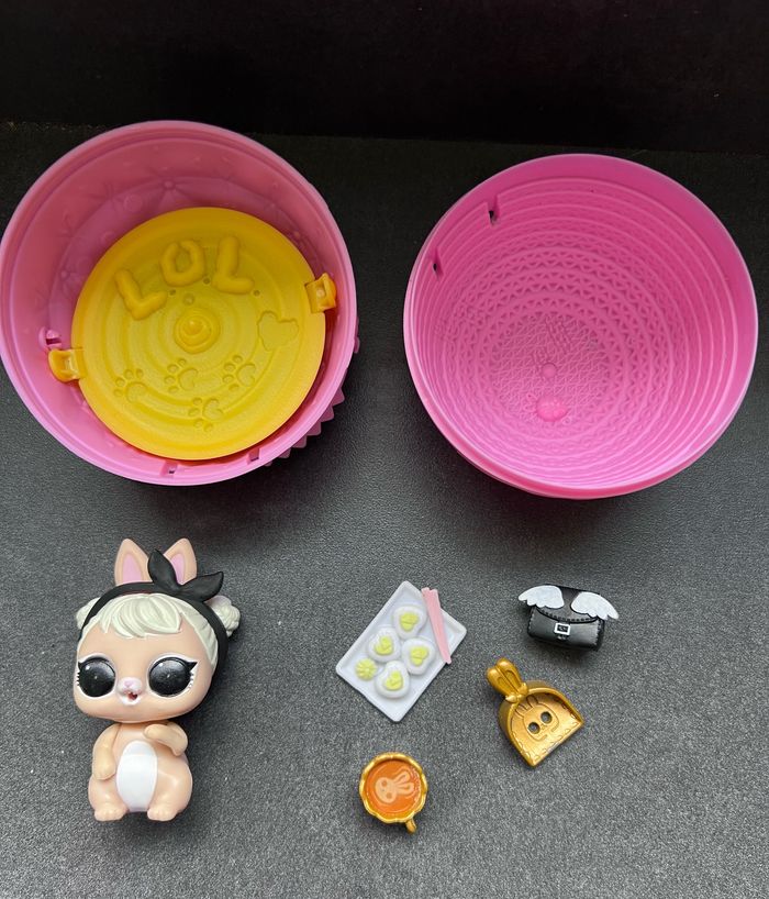Lapin Lol et ses accessoires