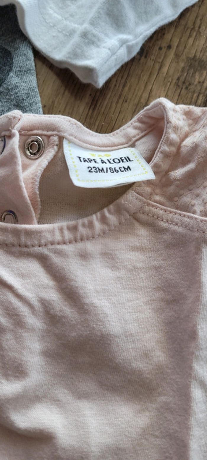 Lot tee shirts manches longues - photo numéro 3