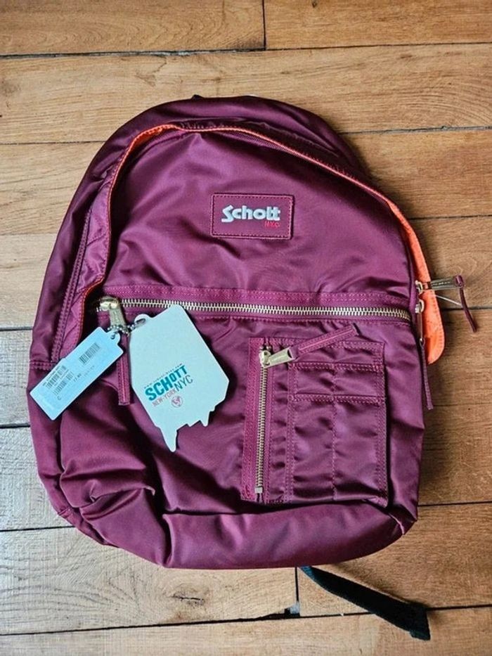 Sac à dos Schott neuf - photo numéro 3