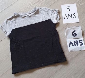 Maillot t-shirt manches courtes tex 5/6ans garçon