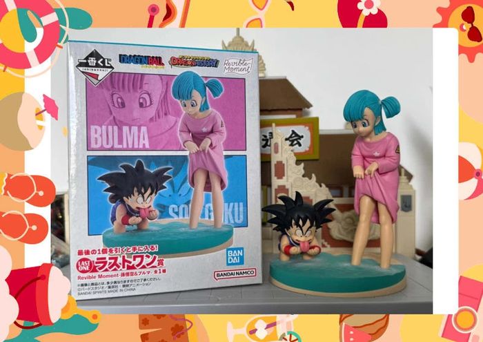 Ichiban kuji last one dragon history revible moment goku et Bulma - photo numéro 2