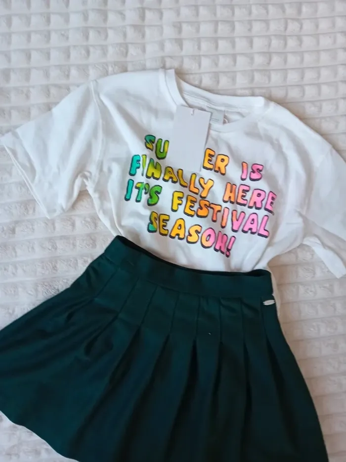 Ensemble fille 6/7ans Zara 💚🌼 - photo numéro 2