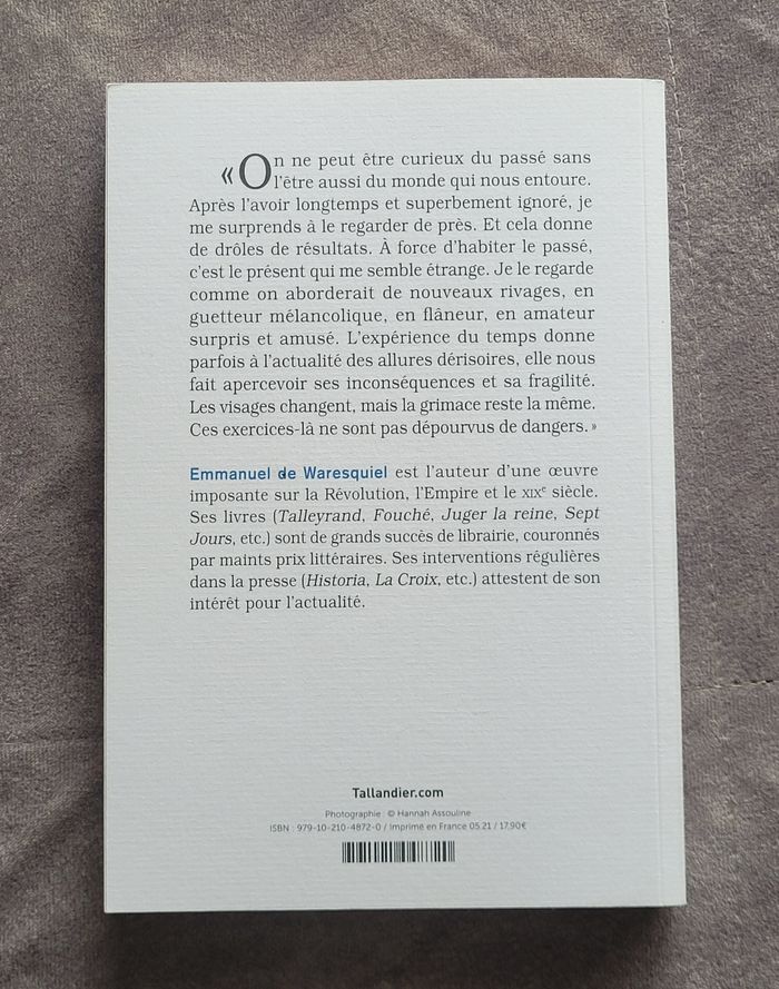 Tout est calme, seules les imaginations travaillent - Chroniques D'Histoire Emmanuel de Waresquiel - photo numéro 2