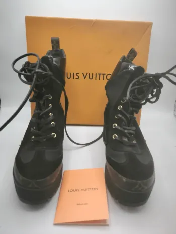 Bottines bottes femme Laureates Louis Vuitton Taille 37