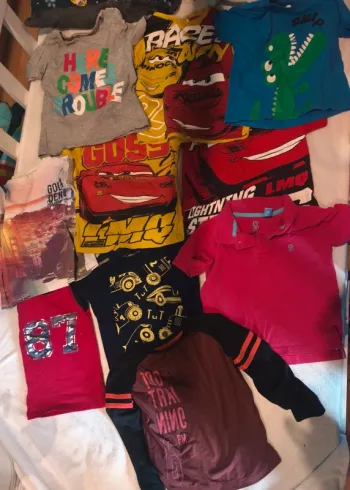 Lot de 10 t shirt t92cm
