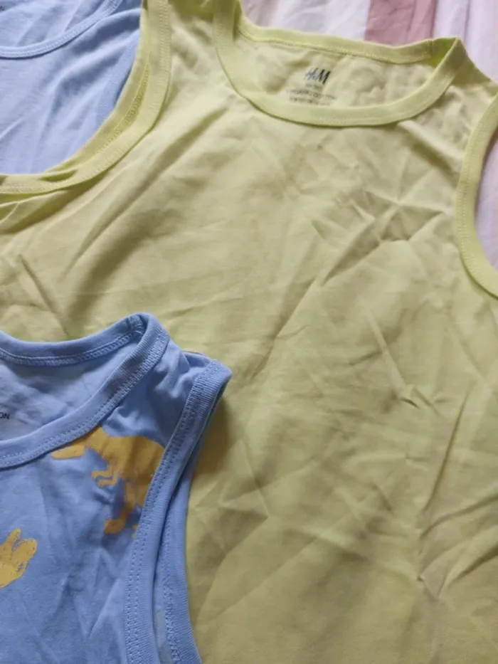 Lot de 3 tee-shirts sans manche 122/128 - photo numéro 3