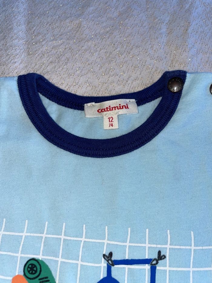 Tee shirt catimini 12 mois - photo numéro 4