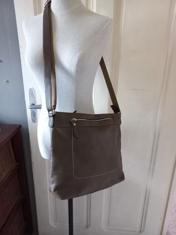 Sac à mains bandoulière marron