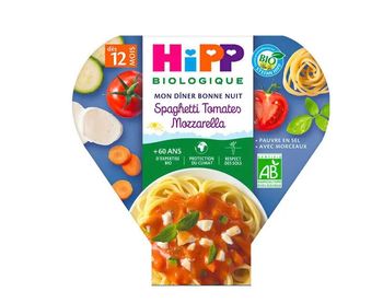 Hipp assiette pâtes tomates mozzarella
