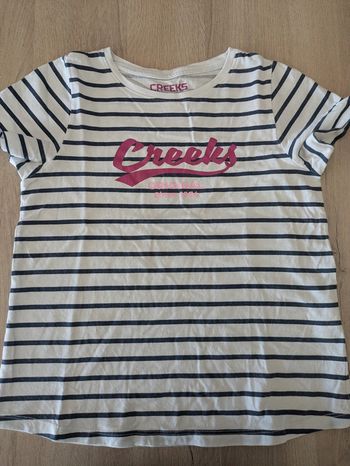 Tee shirt creeks 10 ans