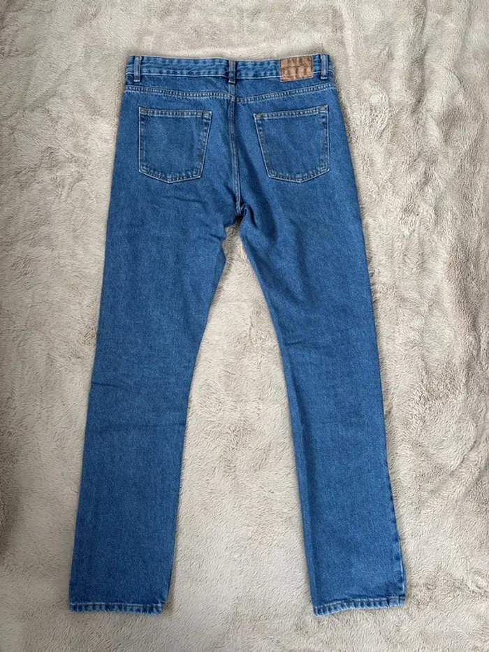 jean bleu coupe droite - photo numéro 4