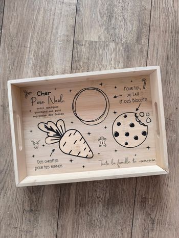 Plateau du père Noël