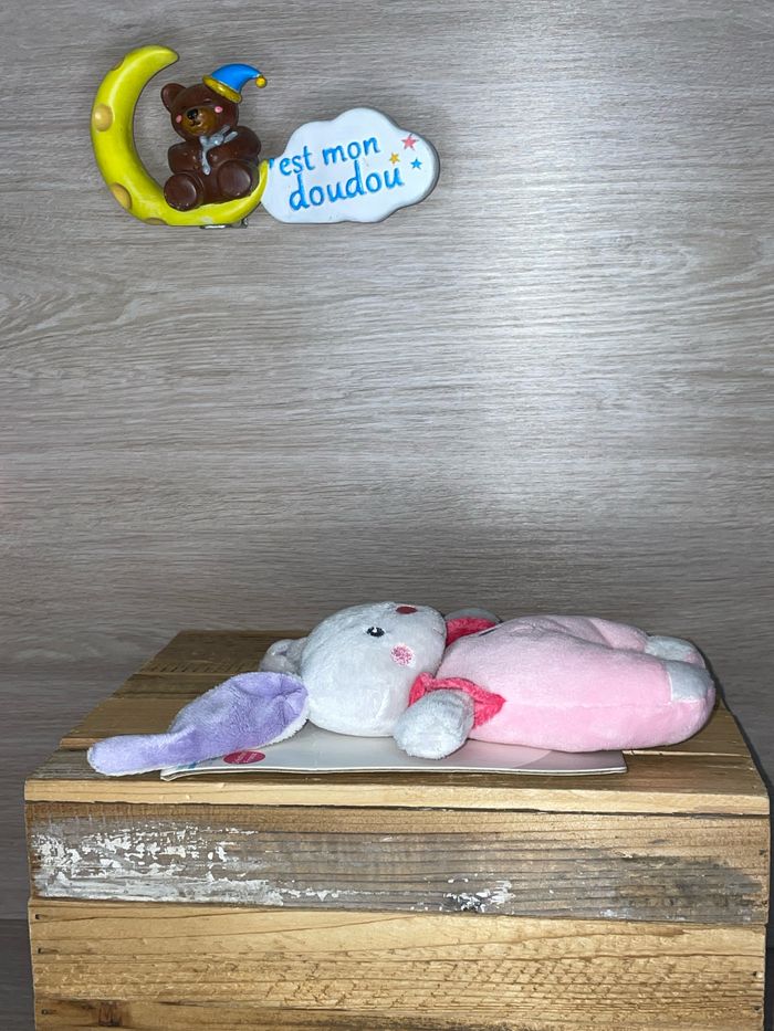 SDO174 doudou lapin 🐰 sucre d’orge - photo numéro 2