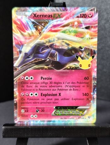 Carte pokémon neuve 🇨🇵 Xerneas EX 97/146 célébration 25 ans