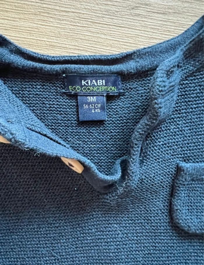 Pull léger Kiabi 3 mois - photo numéro 3