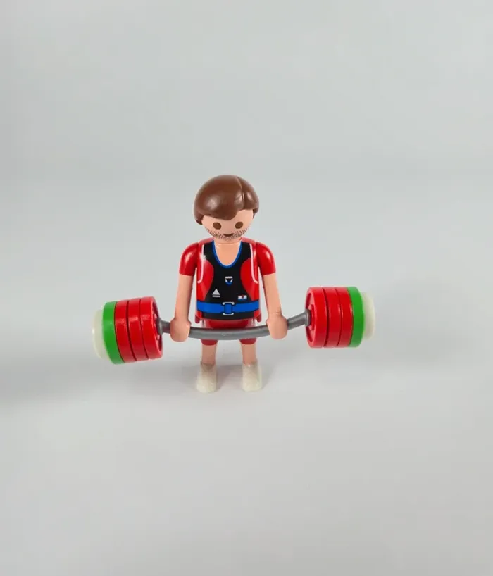 Playmobil figurine haltérophile - photo numéro 2