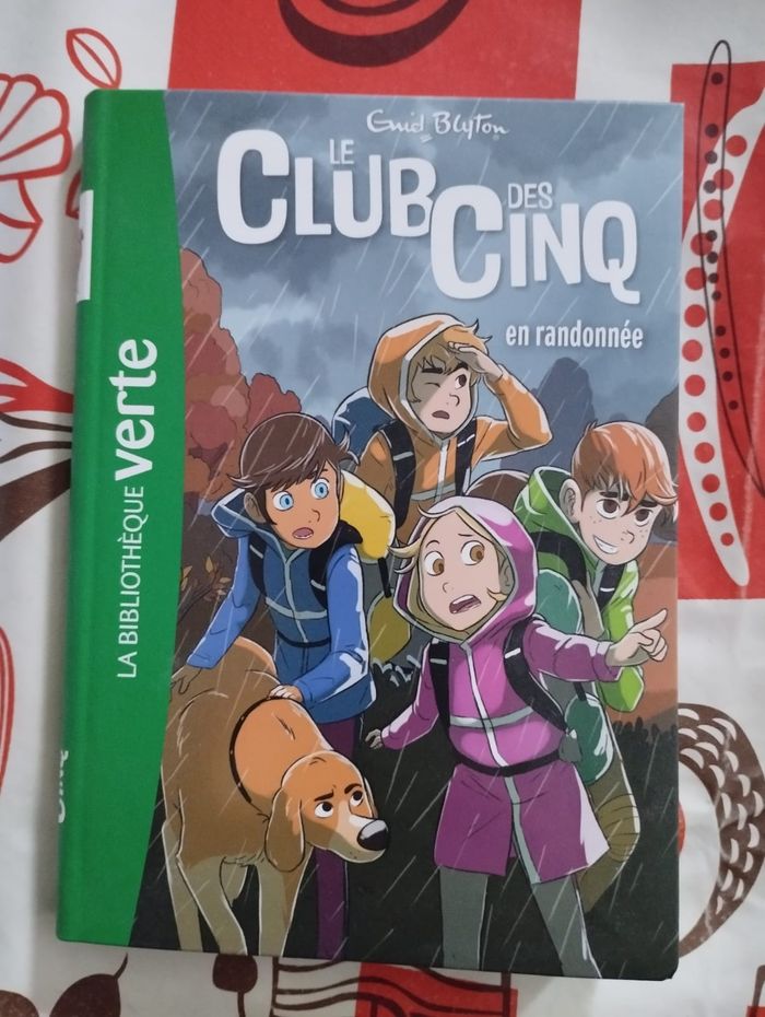 Lot Livres Bibliothèque Verte Le Club des Cing - photo numéro 2