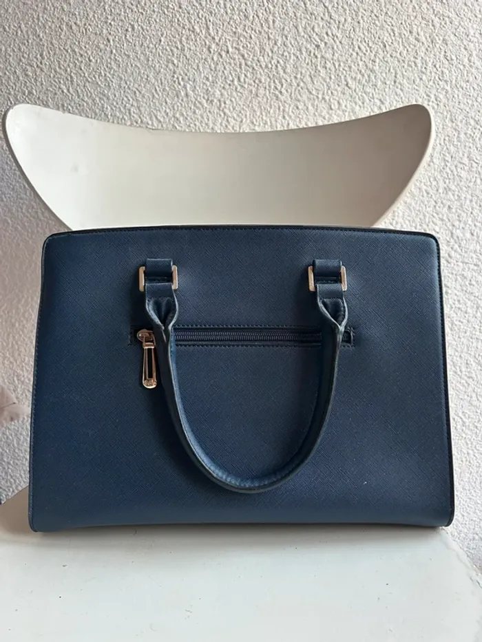 Sac à main bleu marine - photo numéro 6
