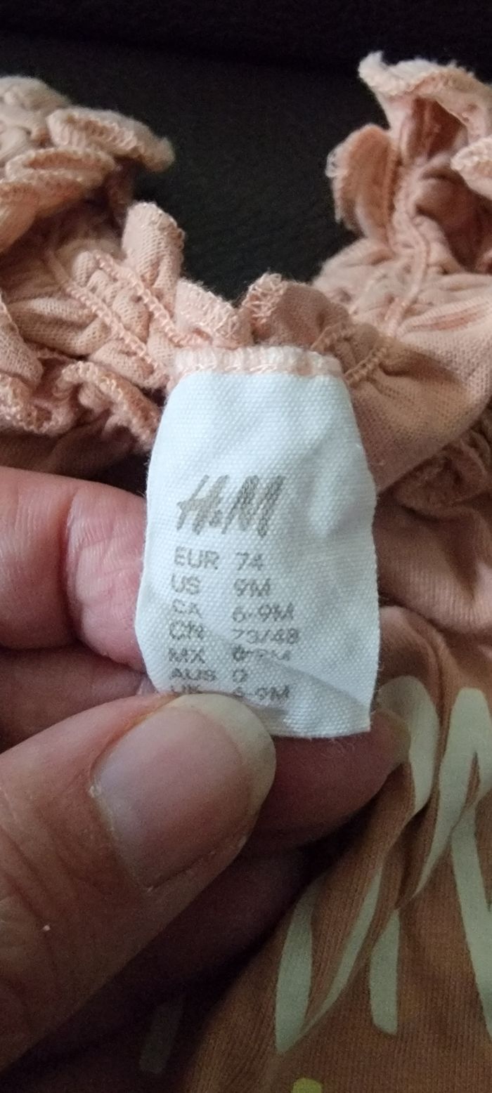 6 tee-shirts 9 -12 mois H&M , Vertbaudet , autre - photo numéro 9