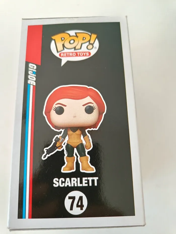 Funko Pop  Scarlett / Gi Joe / Retro Toys 74 - photo numéro 4