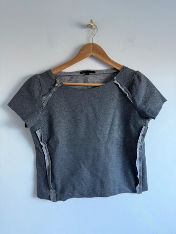 Haut court Maje gris bi