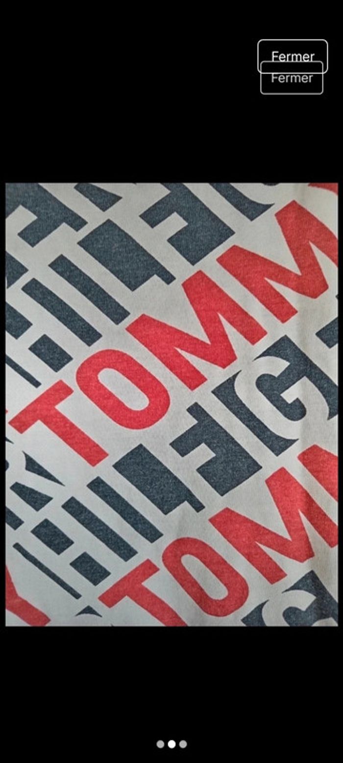 Tee shirt Tommy hilfiger 12 ans - photo numéro 2