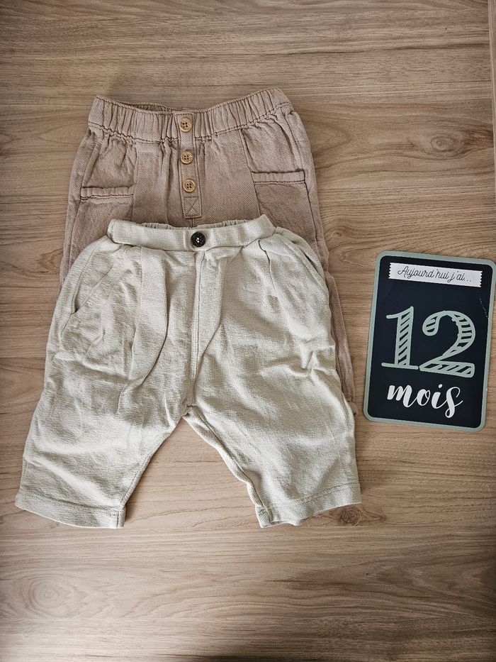 Lot pantalon 12 mois