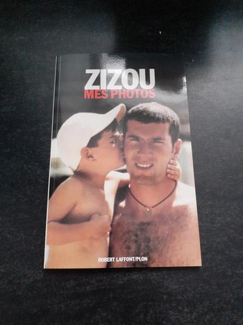 Livre Zizou mes photos