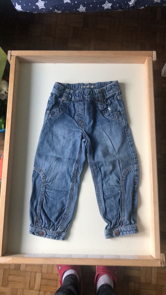 Jean saroual bleu kidkainai 3 ans