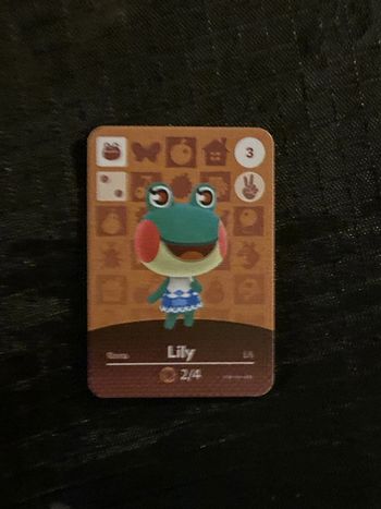 mini carte amiibo lily