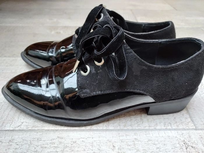 Chaussure bi matière