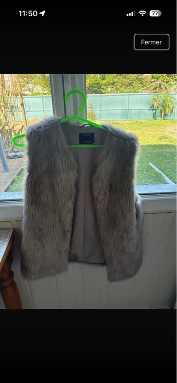 Gilet sang manche taille S 