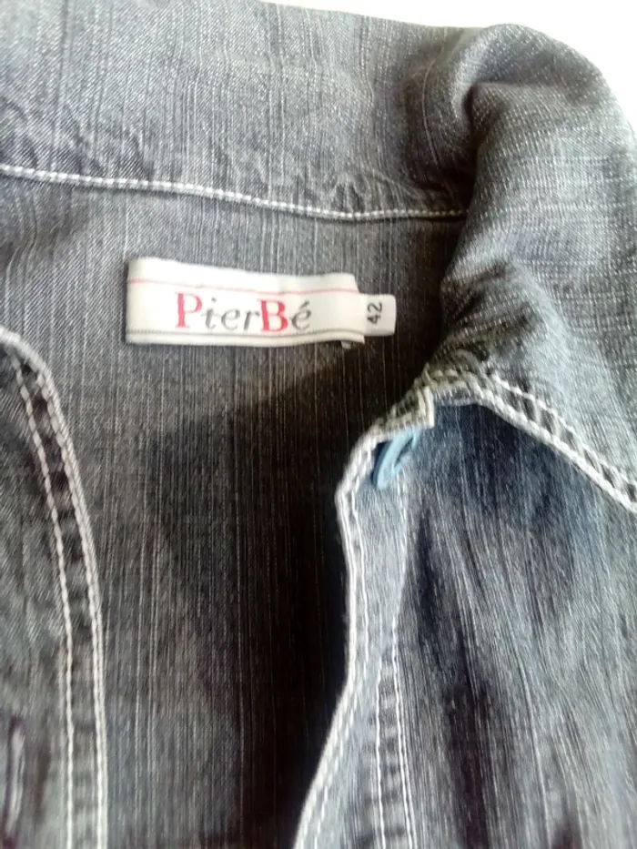 Veste en jean taille 42 - photo numéro 4