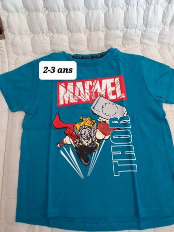 Tee shirt Marvel 2-3 ans