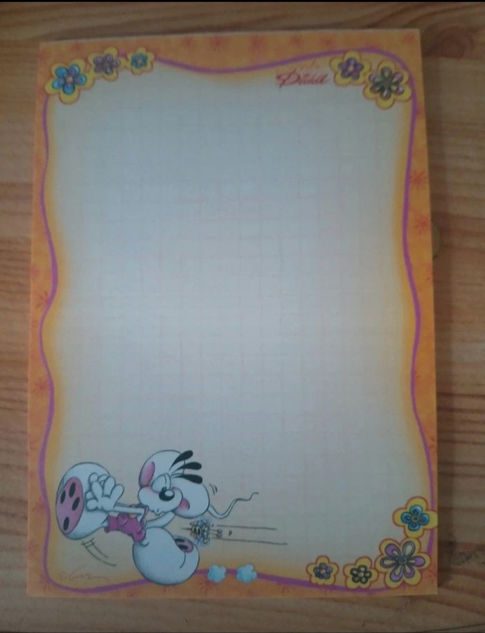 Diddl - Feuille A6 neuve - 0,20€