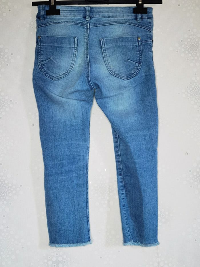 D4211 - pantacourt skinny fille 10 ans - photo numéro 3