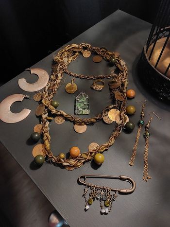 Lot de bijoux vintage ethnique bohème