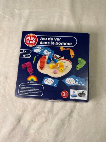 Jeux du ver dans la pomme 