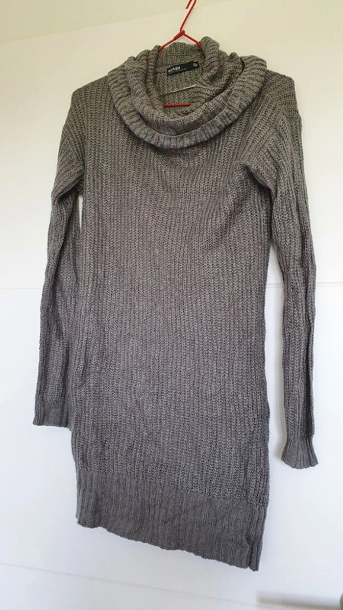 Robe pull grise taille XS neuve