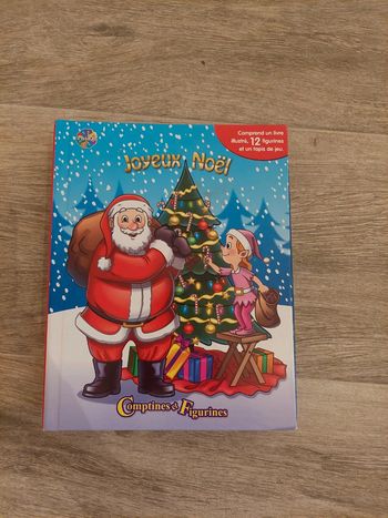 Livre avec tapis de jeu et figurines