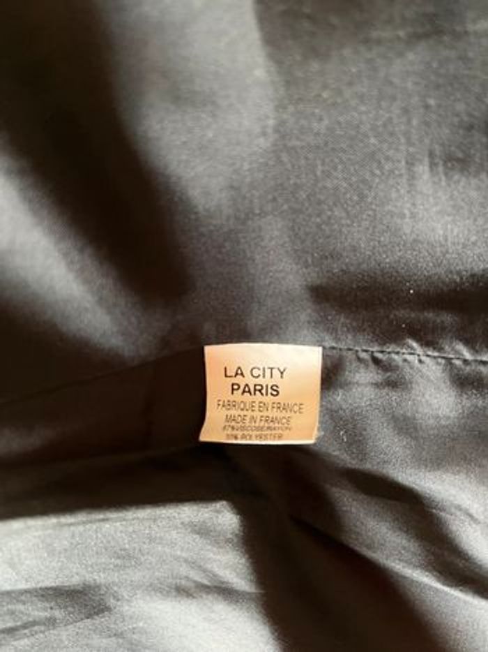 Veste noire longue La City Taille 1 -  36 - photo numéro 7