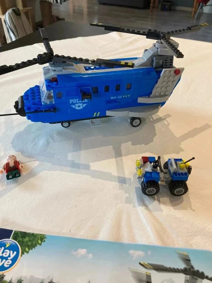 Hélicoptère de police playtive - photo numéro 2