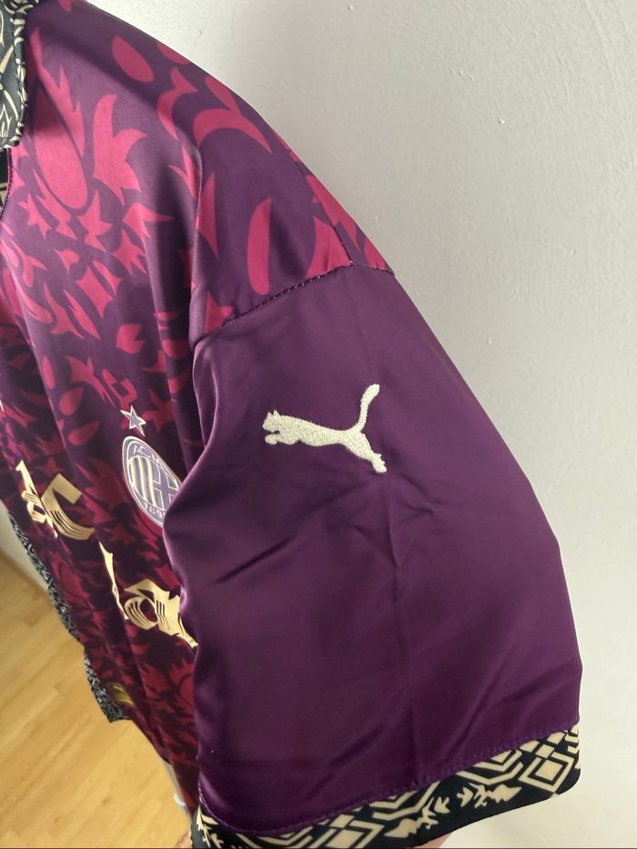 Maillot AC Milan Violet – Puma – Taille L - photo numéro 4