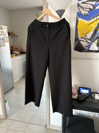 Pantalon jambes larges
