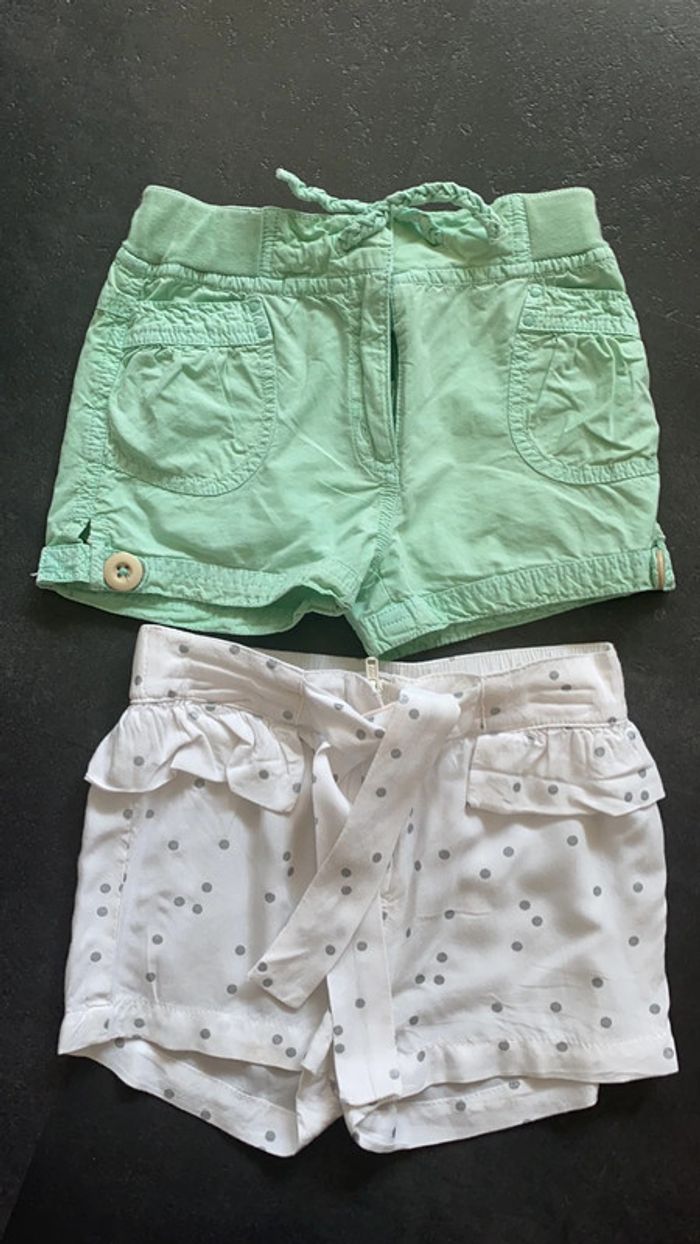 Shorts bébé fille Tao et Kiabi